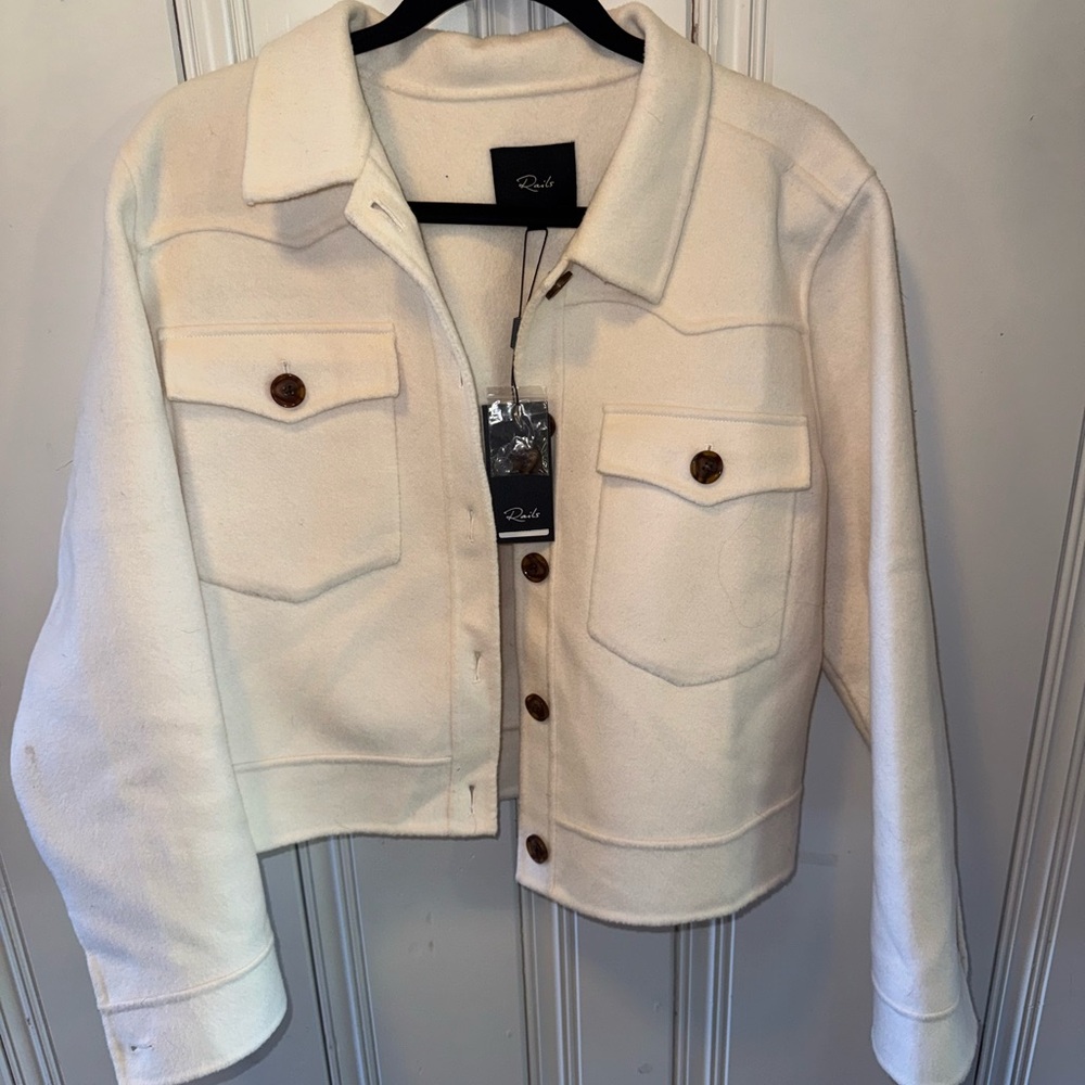 Rails Cream Utility Jacket